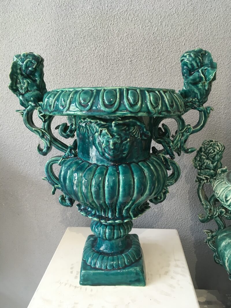 Vase bleu Schmite